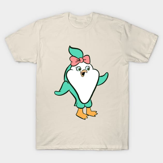 Poppy the Penguin T-Shirt by JamieC